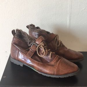 Urban Outfitters Buckle Boots